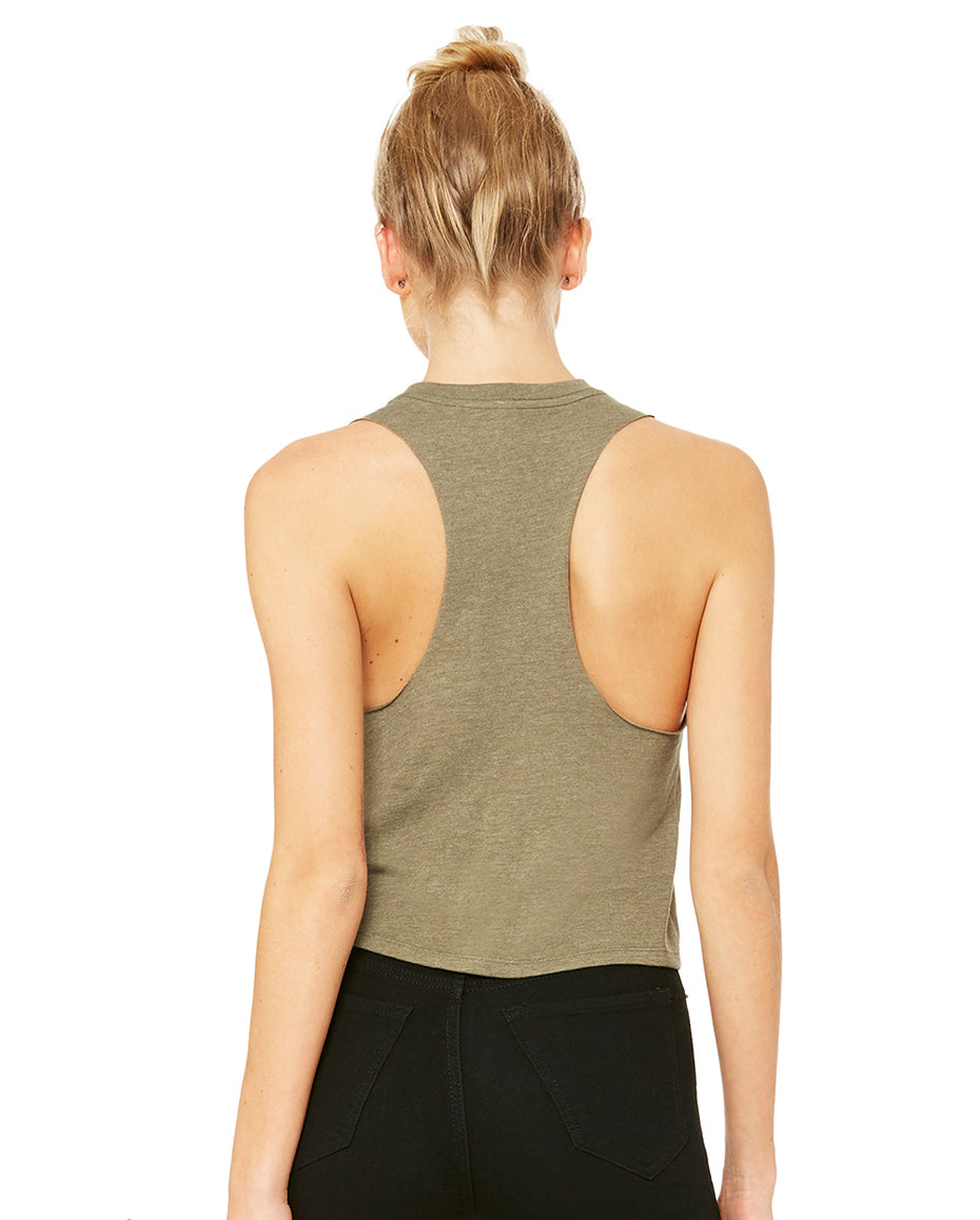 Cropped Racerback Tank