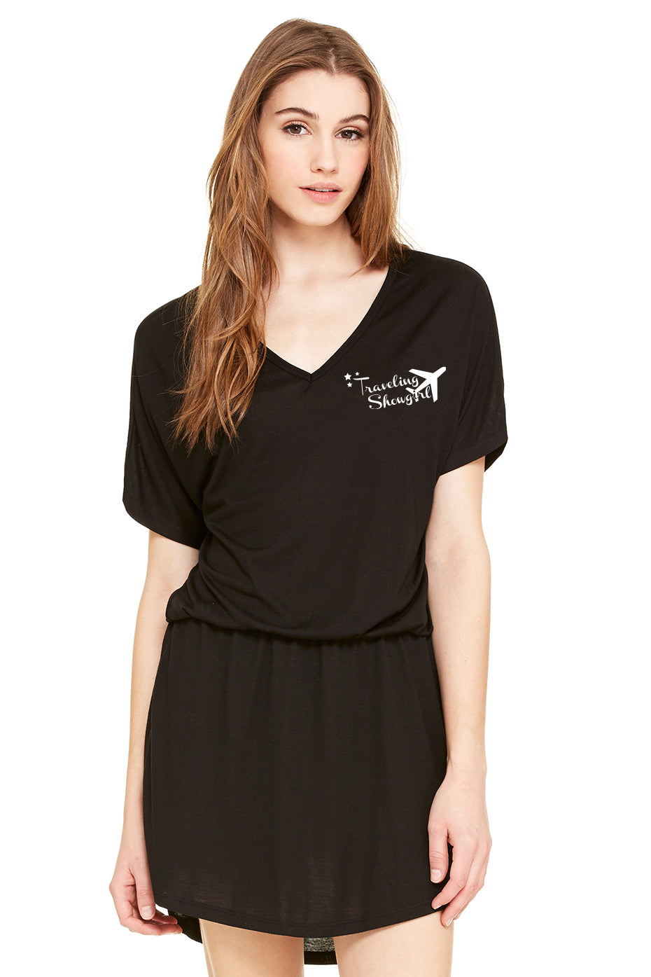 V-neck Dress