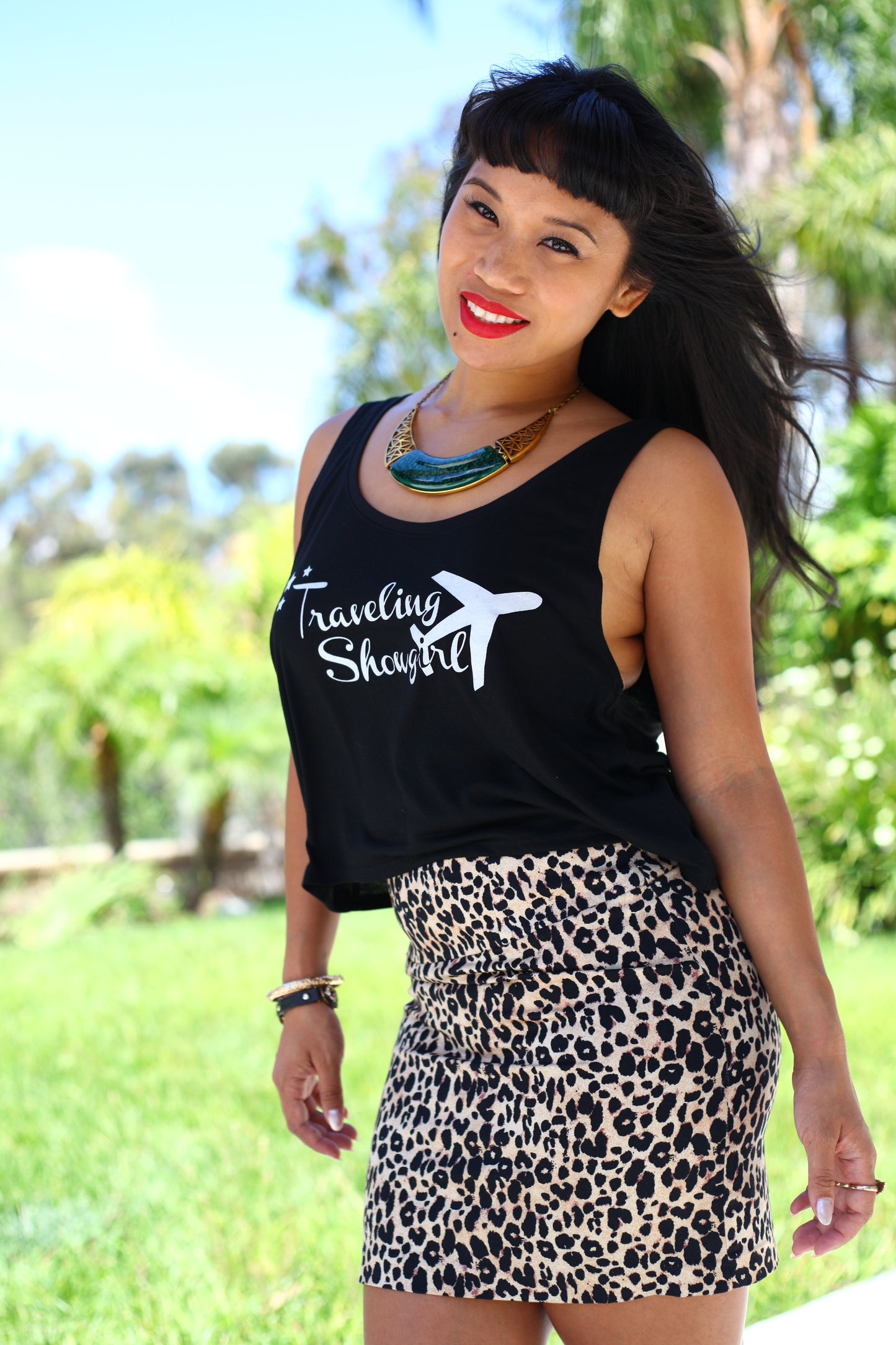 Flowy Cropped Tank